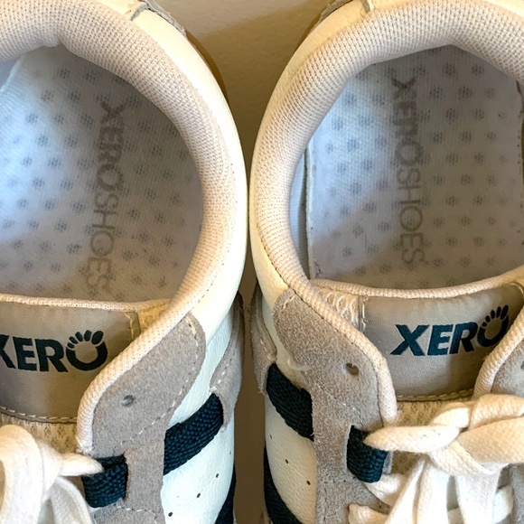 Women's Xero® Kelso Court Athletic Shoes In White/Green Size 7 - Picture 9 of 10